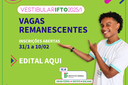 VAGAS REMANESCENTES