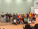 Turma do curso Drone e Impressora 3D