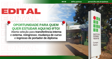 Aberta seleção para transferência interna e externa 
