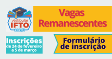 Vagas Remanescentes