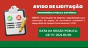 Aviso de Licitação