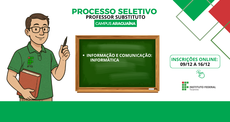 Processo Seletivo Professor Substituto