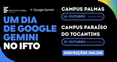 Dia de Google Gemini no IFTO