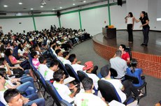 Participantes conheceram mais sobre a Libras e a importância dessa linguagem para os surdos