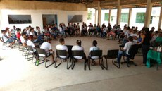 Roda de conversa no Dia Nacional da Luta da Pessoa com Deficiência.
