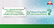 Inscrição de projetos está aberta 