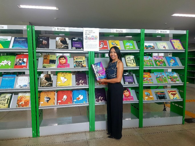 Exposição de Livros em Braile